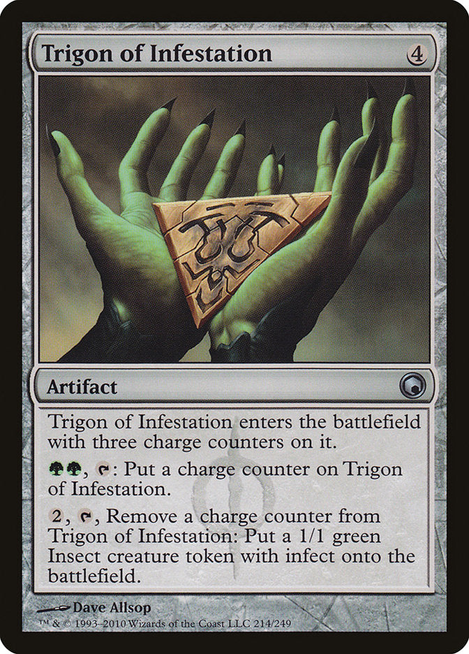 Trigon of Infestation [Scars of Mirrodin] | Yard's Games Ltd