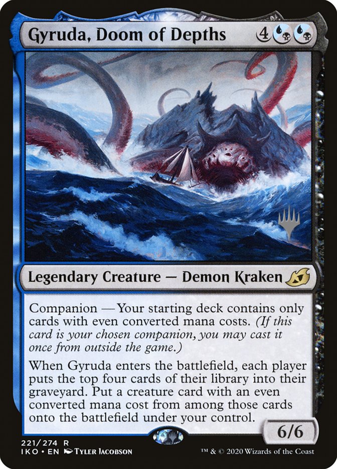 Gyruda, Doom of Depths (Promo Pack) [Ikoria: Lair of Behemoths Promos] | Yard's Games Ltd