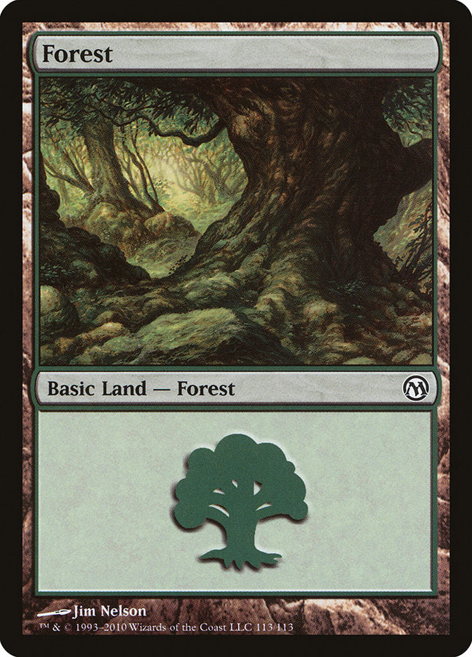 Forest (113) [Duels of the Planeswalkers] | Yard's Games Ltd