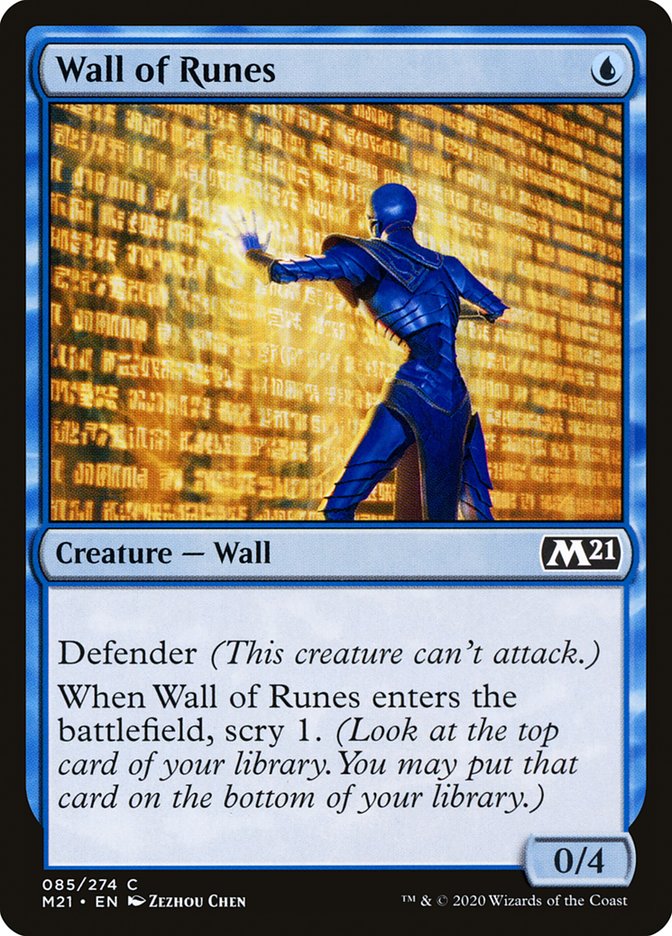 Wall of Runes [Core Set 2021] | Yard's Games Ltd