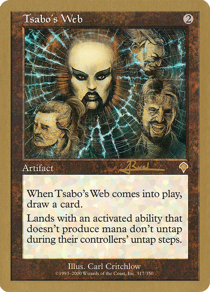 Tsabo's Web (Antoine Ruel) [World Championship Decks 2001] | Yard's Games Ltd