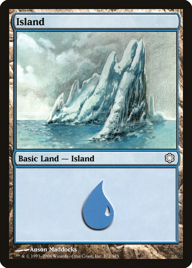 Island (372) [Coldsnap Theme Decks] | Yard's Games Ltd