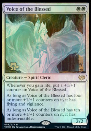 Voice of the Blessed [Innistrad: Crimson Vow Prerelease Promos] | Yard's Games Ltd