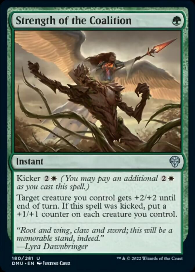 Strength of the Coalition [Dominaria United] | Yard's Games Ltd