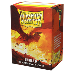 Dragon Shield: Standard 100ct Sleeves - Ember (Dual Matte) | Yard's Games Ltd