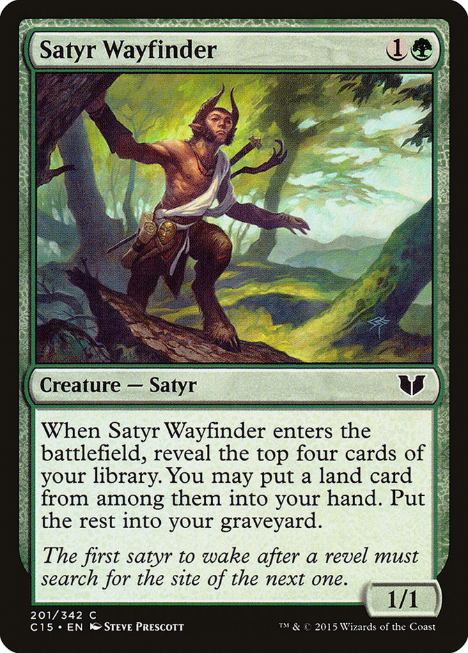 Satyr Wayfinder [Commander 2015] | Yard's Games Ltd