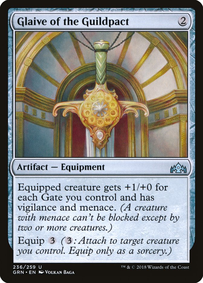 Glaive of the Guildpact [Guilds of Ravnica] | Yard's Games Ltd