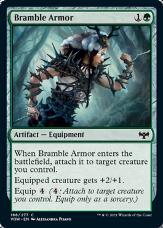 Bramble Armor [Innistrad: Crimson Vow] | Yard's Games Ltd