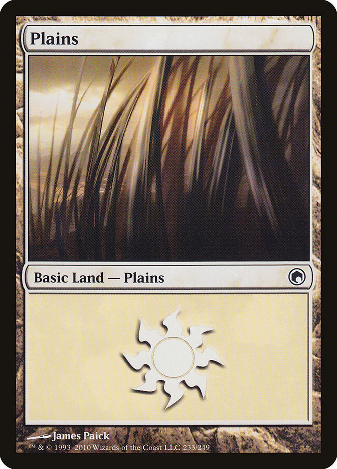 Plains (233) [Scars of Mirrodin] | Yard's Games Ltd