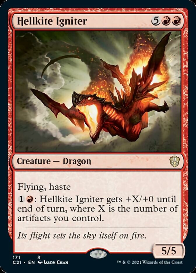 Hellkite Igniter [Commander 2021] | Yard's Games Ltd