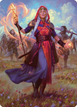 Jaya, Fiery Negotiator Art Card 1 [Dominaria United Art Series] | Yard's Games Ltd