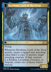 Runo Stromkirk // Krothuss, Lord of the Deep [Innistrad: Crimson Vow] | Yard's Games Ltd