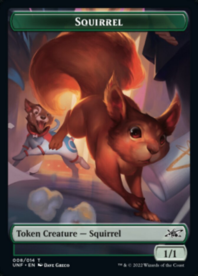 Squirrel Token [Unfinity Tokens] | Yard's Games Ltd