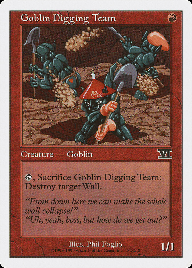 Goblin Digging Team [Classic Sixth Edition] | Yard's Games Ltd