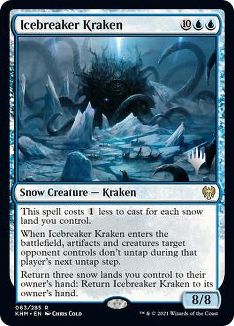 Icebreaker Kraken (Promo Pack) [Kaldheim Promos] | Yard's Games Ltd