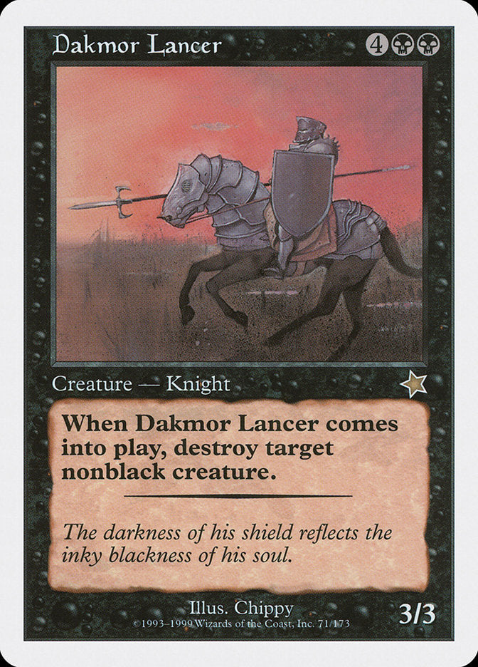 Dakmor Lancer [Starter 1999] | Yard's Games Ltd