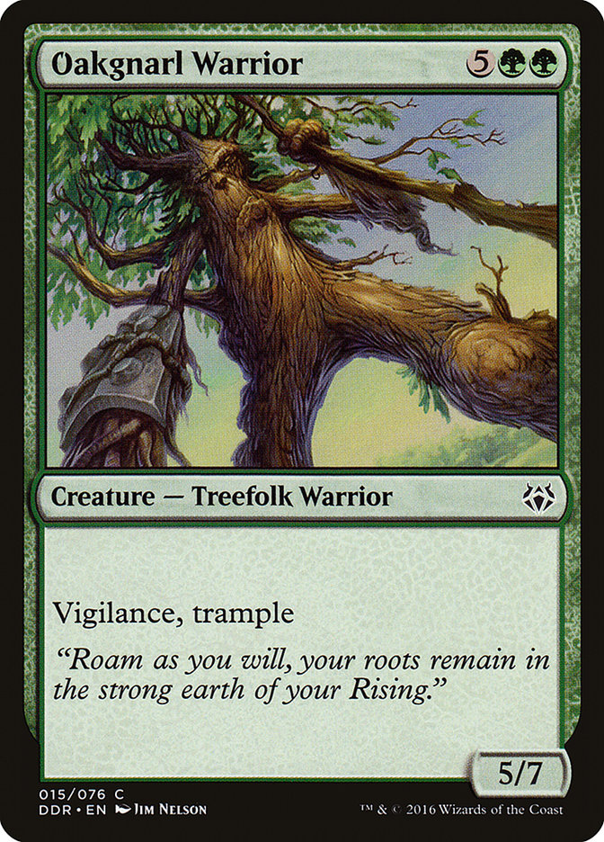 Oakgnarl Warrior [Duel Decks: Nissa vs. Ob Nixilis] | Yard's Games Ltd