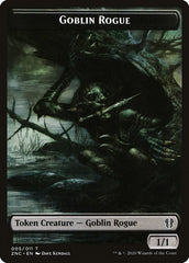 Faerie Rogue // Goblin Rogue Double-Sided Token [Zendikar Rising Commander Tokens] | Yard's Games Ltd