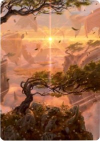 Windswept Heath Art Card [Zendikar Rising Art Series] | Yard's Games Ltd