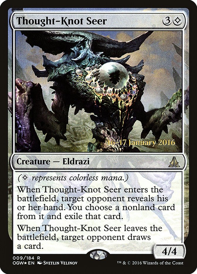 Thought-Knot Seer [Oath of the Gatewatch Prerelease Promos] | Yard's Games Ltd