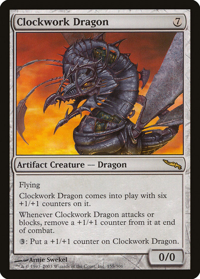 Clockwork Dragon [Mirrodin] | Yard's Games Ltd