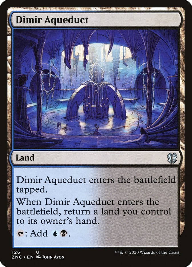 Dimir Aqueduct [Zendikar Rising Commander] | Yard's Games Ltd