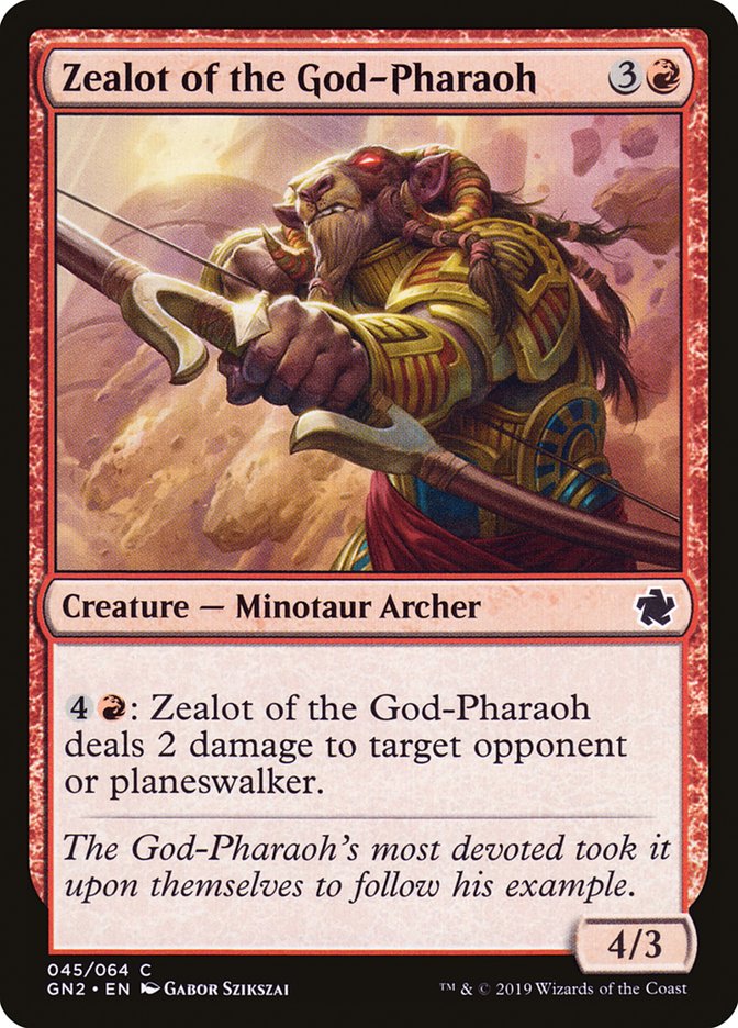 Zealot of the God-Pharaoh [Game Night 2019] | Yard's Games Ltd