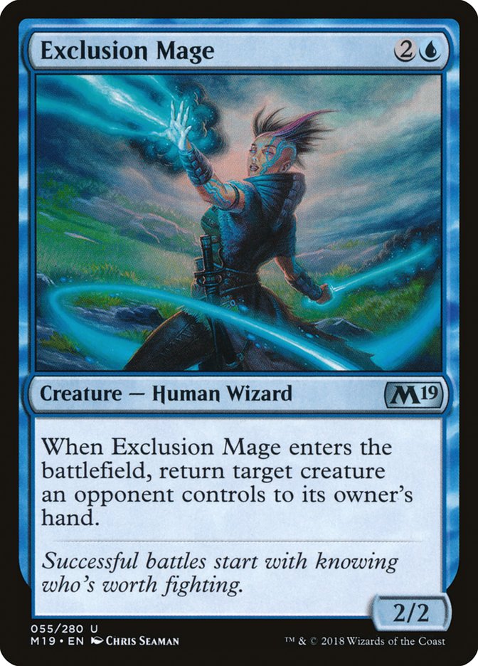 Exclusion Mage [Core Set 2019] | Yard's Games Ltd