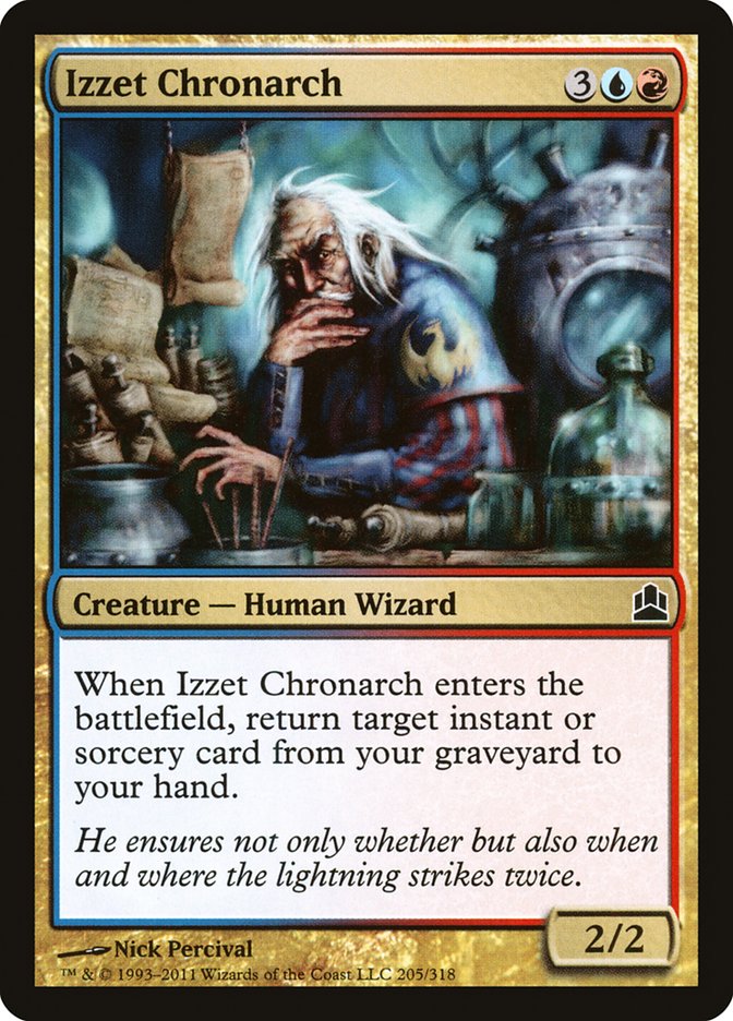 Izzet Chronarch [Commander 2011] | Yard's Games Ltd