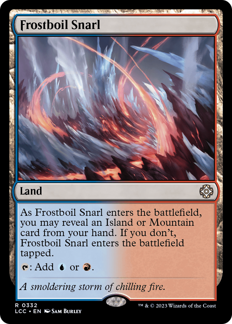 Frostboil Snarl [The Lost Caverns of Ixalan Commander] | Yard's Games Ltd