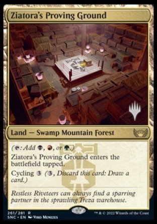 Ziatora's Proving Ground (Promo Pack) [Streets of New Capenna Promos] | Yard's Games Ltd