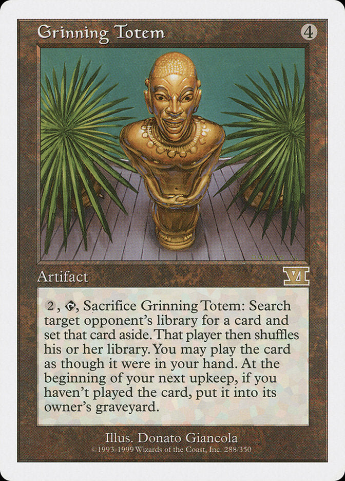 Grinning Totem [Classic Sixth Edition] | Yard's Games Ltd