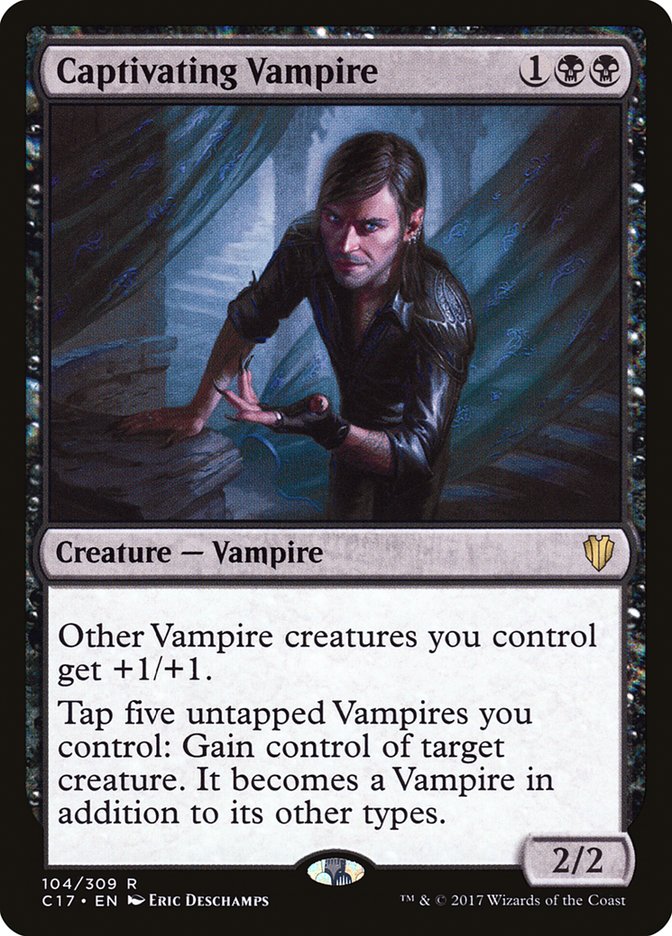 Captivating Vampire [Commander 2017] | Yard's Games Ltd