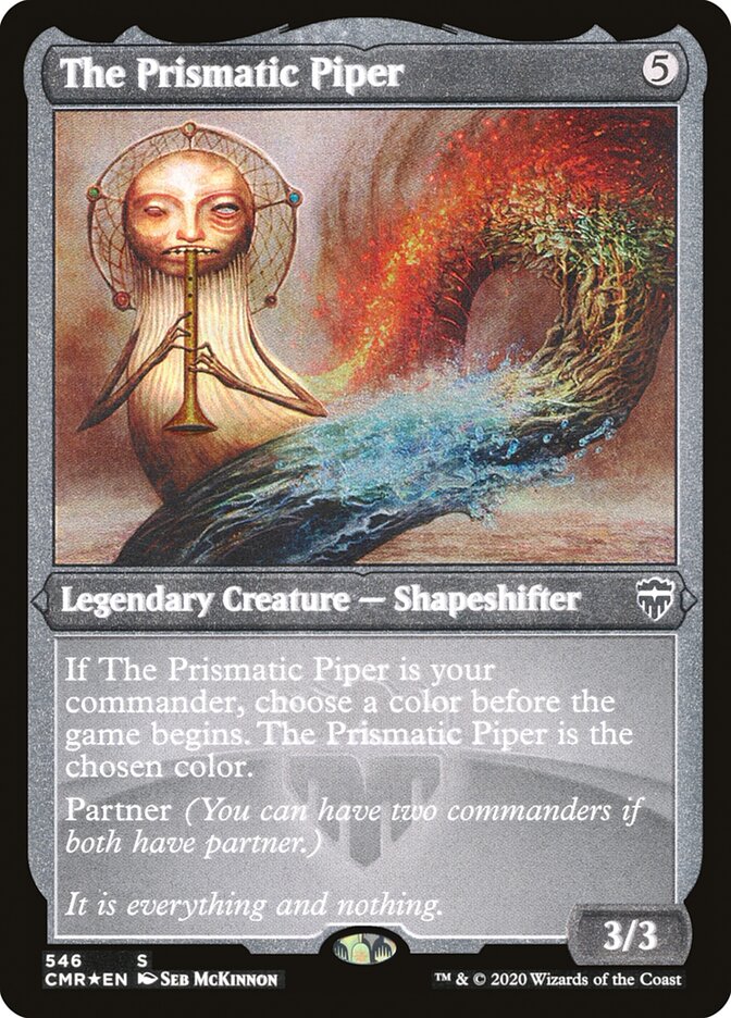 The Prismatic Piper (Etched) [Commander Legends] | Yard's Games Ltd