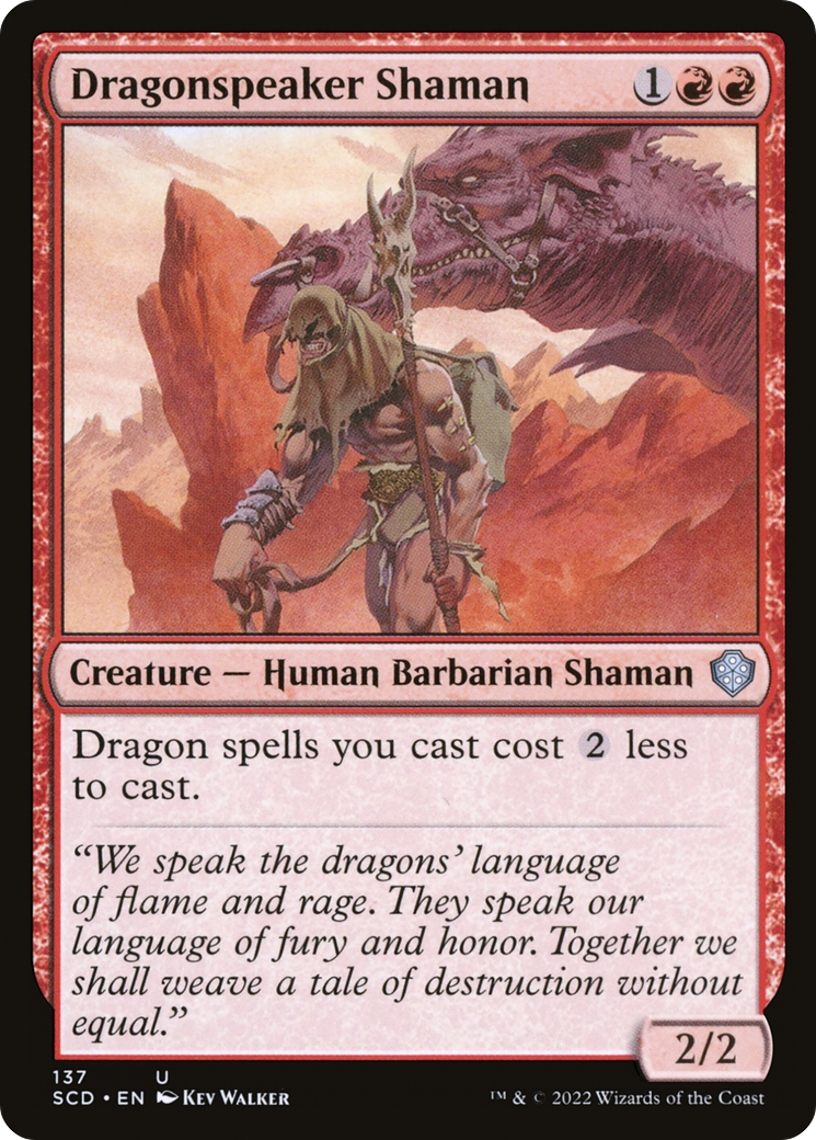 Dragonspeaker Shaman [Starter Commander Decks] | Yard's Games Ltd