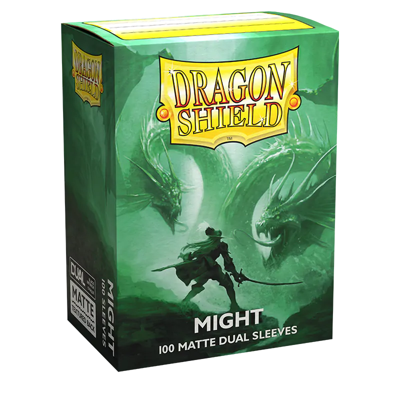 Dragon Shield: Standard 100ct Sleeves - Might (Dual Matte) | Yard's Games Ltd