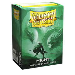 Dragon Shield: Standard 100ct Sleeves - Might (Dual Matte) | Yard's Games Ltd