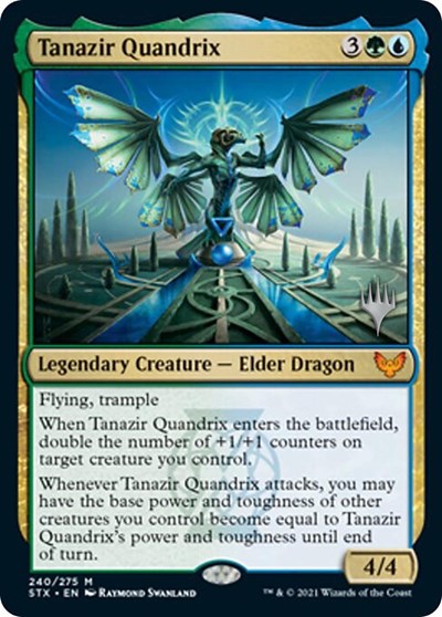 Tanazir Quandrix (Promo Pack) [Strixhaven: School of Mages Promos] | Yard's Games Ltd