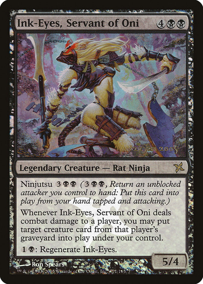 Ink-Eyes, Servant of Oni [Betrayers of Kamigawa Promos] | Yard's Games Ltd