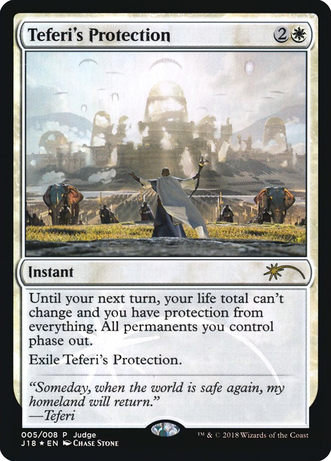 Teferi's Protection [Judge Gift Cards 2018] | Yard's Games Ltd