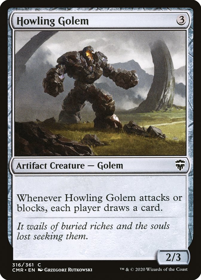 Howling Golem [Commander Legends] | Yard's Games Ltd