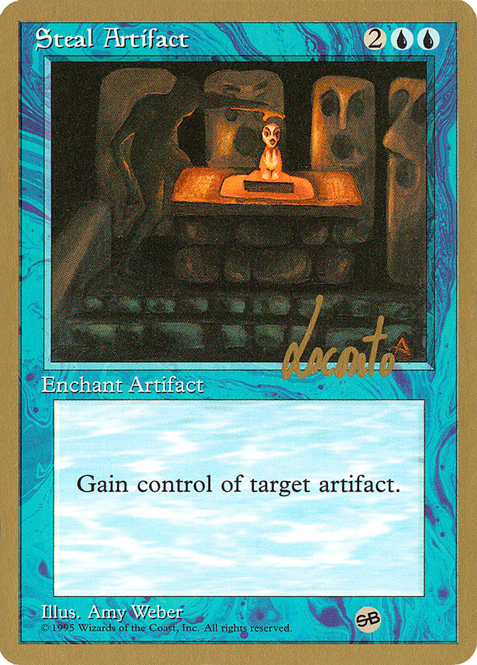 Steal Artifact (Michael Loconto) (SB) [Pro Tour Collector Set] | Yard's Games Ltd