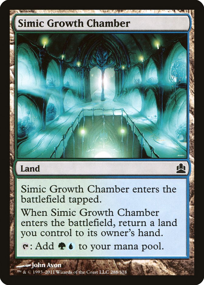 Simic Growth Chamber [Commander 2011] | Yard's Games Ltd