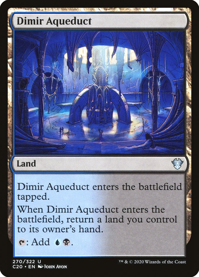 Dimir Aqueduct [Commander 2020] | Yard's Games Ltd