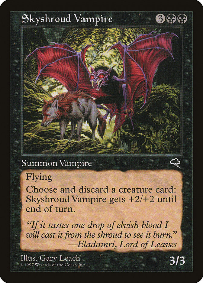 Skyshroud Vampire [Tempest] | Yard's Games Ltd