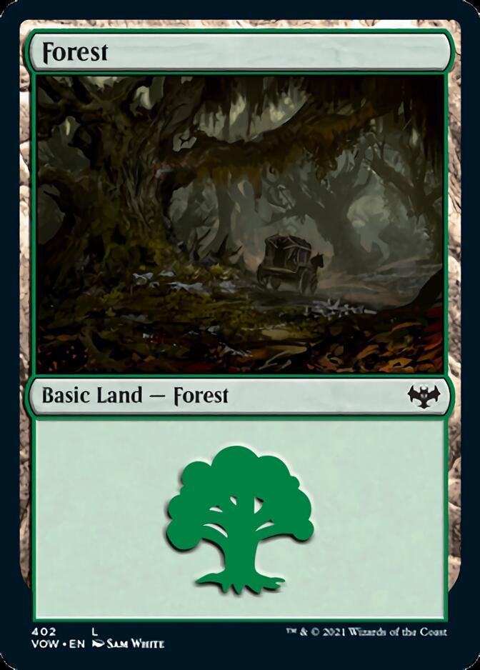 Forest (402) [Innistrad: Crimson Vow] | Yard's Games Ltd