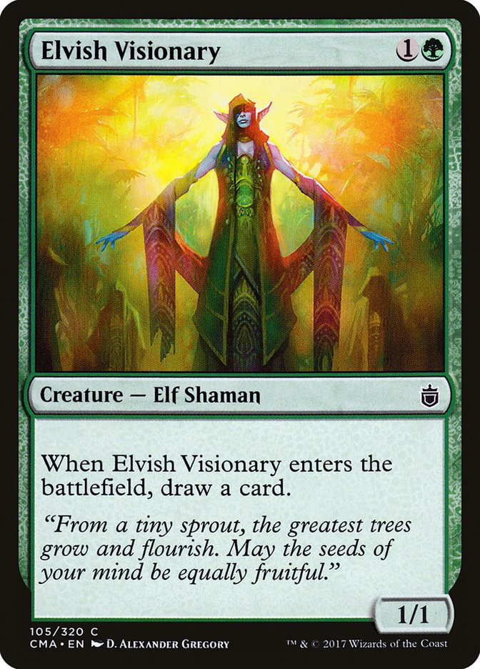 Elvish Visionary [Commander Anthology] | Yard's Games Ltd