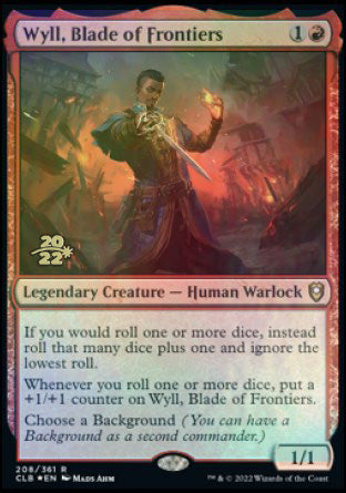 Wyll, Blade of Frontiers [Commander Legends: Battle for Baldur's Gate Prerelease Promos] | Yard's Games Ltd