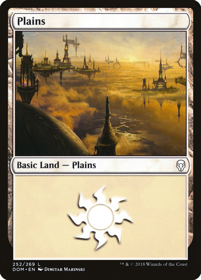 Plains (252) [Dominaria] | Yard's Games Ltd