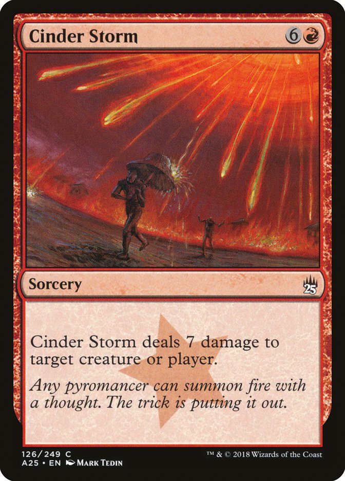 Cinder Storm [Masters 25] | Yard's Games Ltd